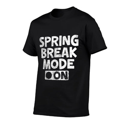 Vintage Spring Break Mode On Funny Teacher Gifts  Breathable T-Shirt