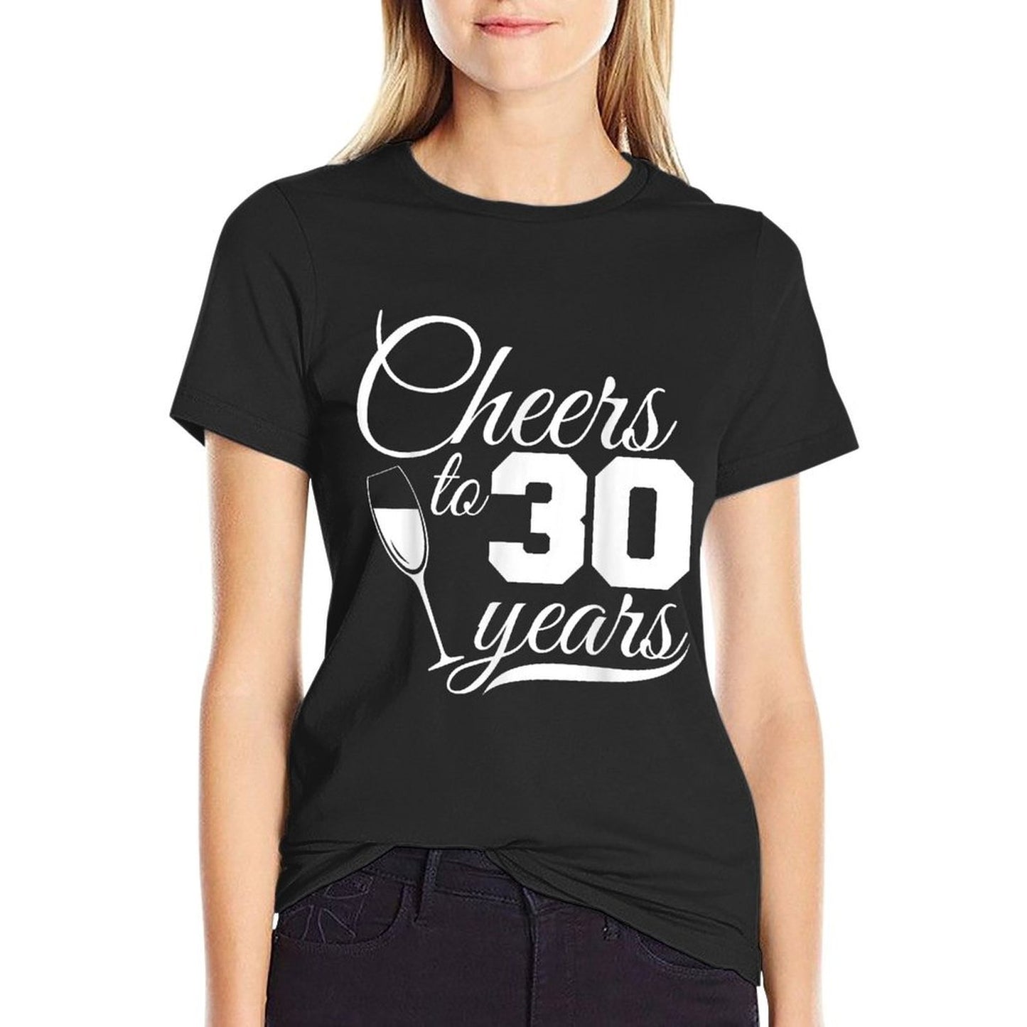 Cheers To Thirty Years. 30th Dirty Birthdays  Relaxed-fit T-Shirt