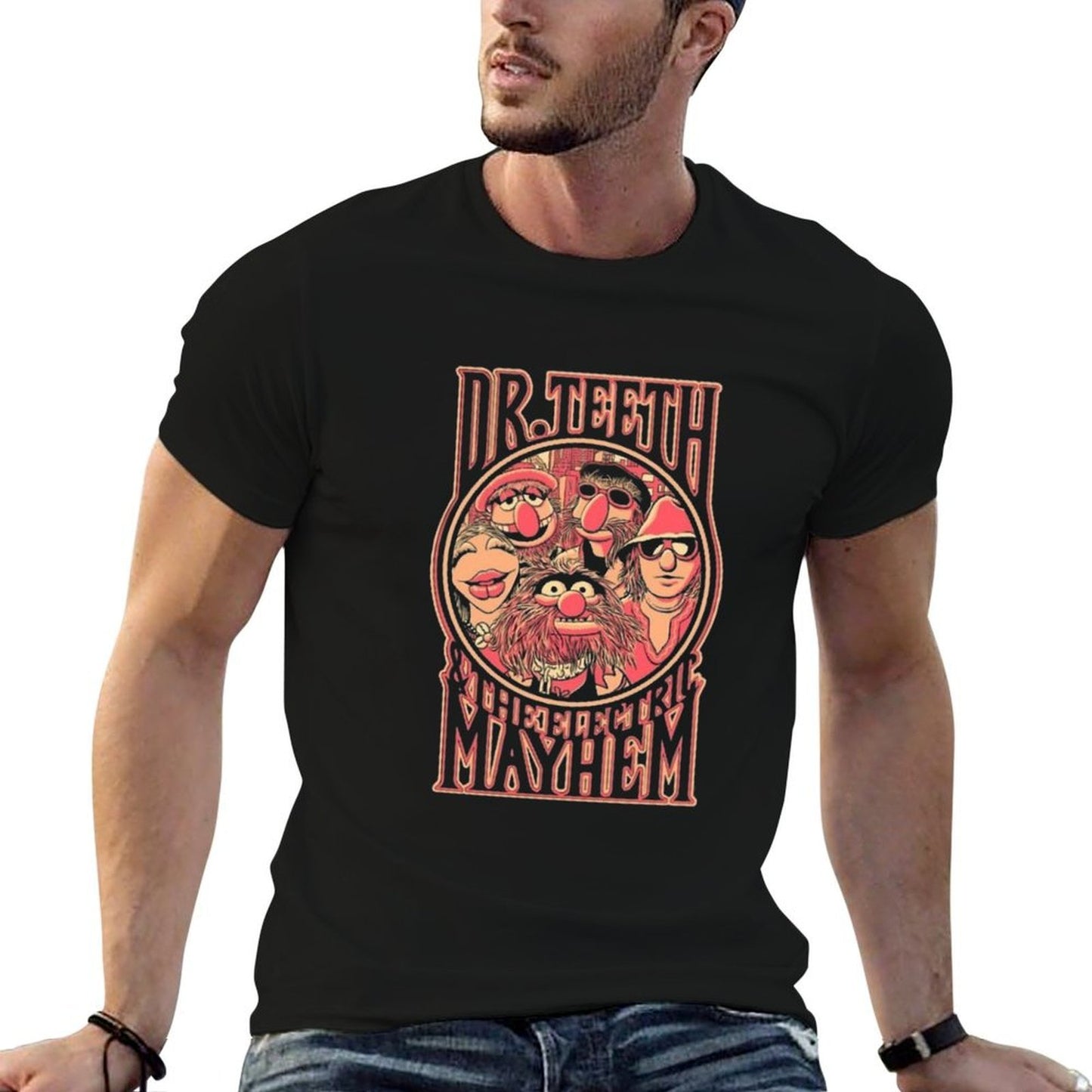 Dr. Teeth  Tagless Design T-Shirt