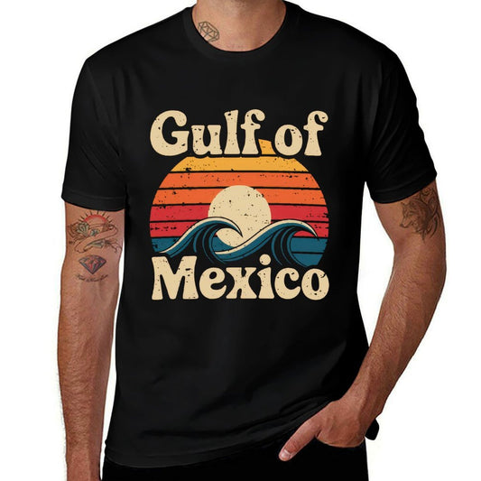 Gulf Of Mexico Gift Men Women Beach Golfo De Mexico Sweatshirt  Slim-fit Cut T-Shirt