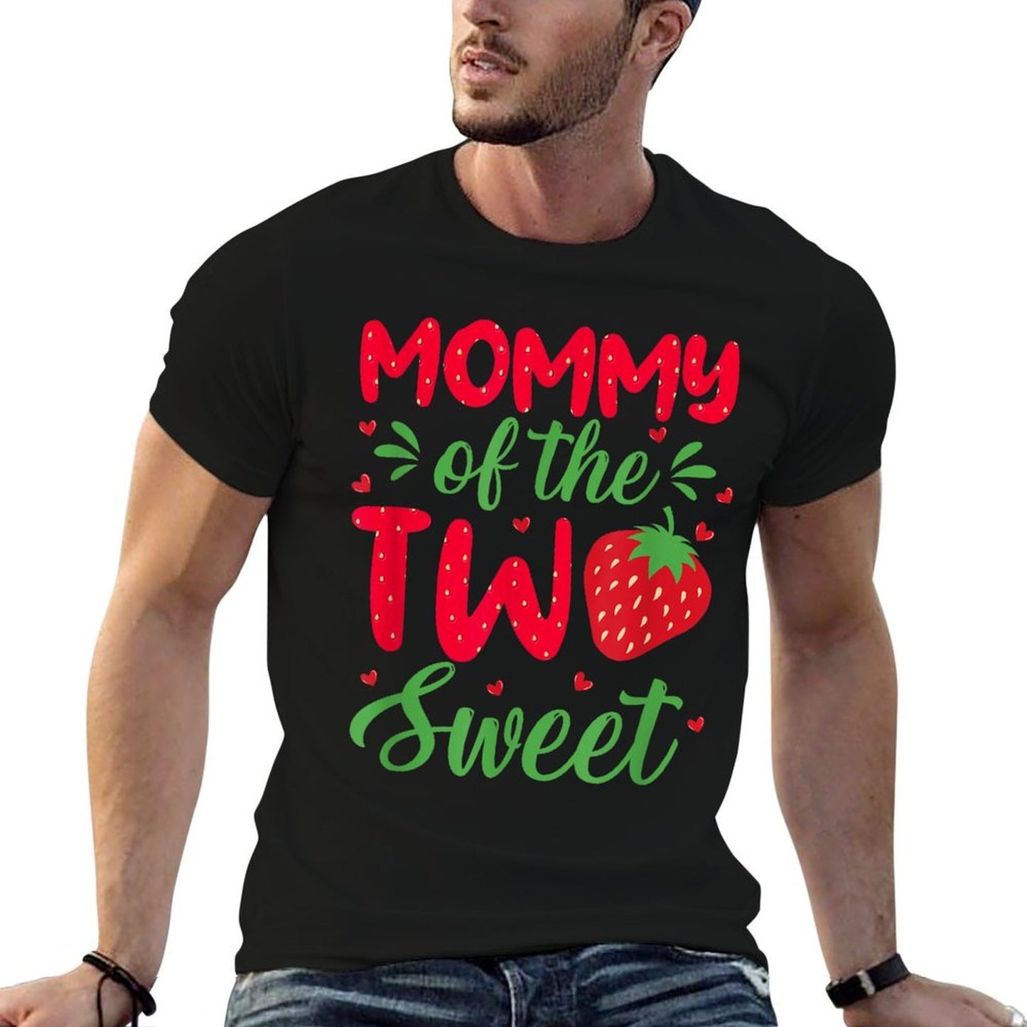 Mommy of The Two Sweet Birthday Girl Strawberry Lovers 2nd  Odor-resistant T-Shirt