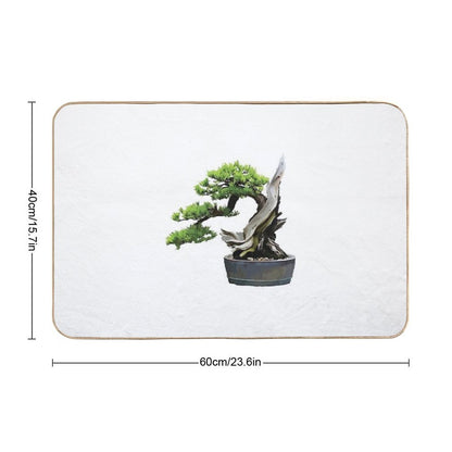 Tanuki Bonsai Art  Repositionable Bath Mat