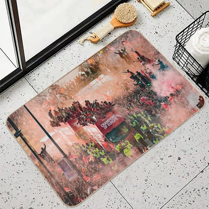 This Is Liverpool - Champions of Europe  Easy Maintenance Bath Mat
