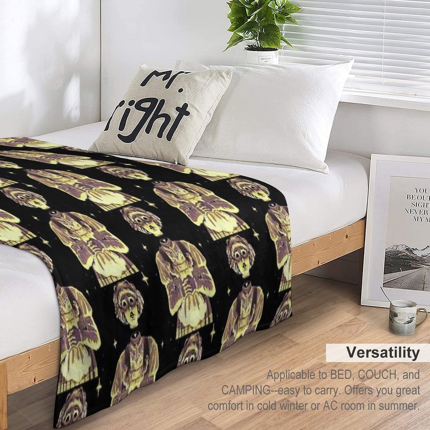 Jane Doe Ride The Cyclone, Ride The Cyclone Musical Versatility Throw Blanket