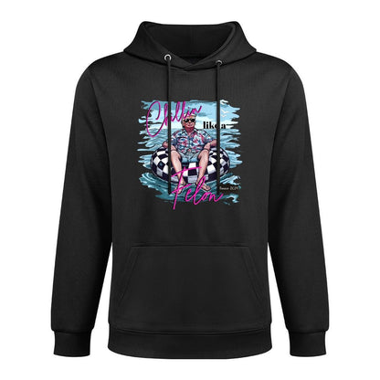 Chillin' Like A Felon Summer 2024 Funny Donald Trump Beach Customizable Surface Hoodie