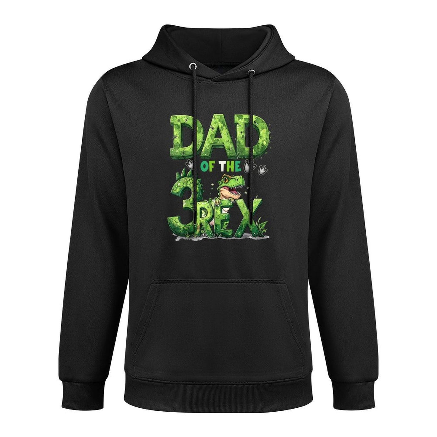 Dad of The Three Rex Birthday Boy Dinosaur Family Matching Unisex Design Hoodie