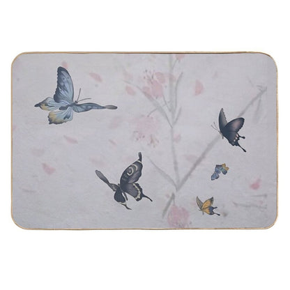 Lovers of The Red Sky Butterfly Fanart  Multi-Purpose Bath Mat