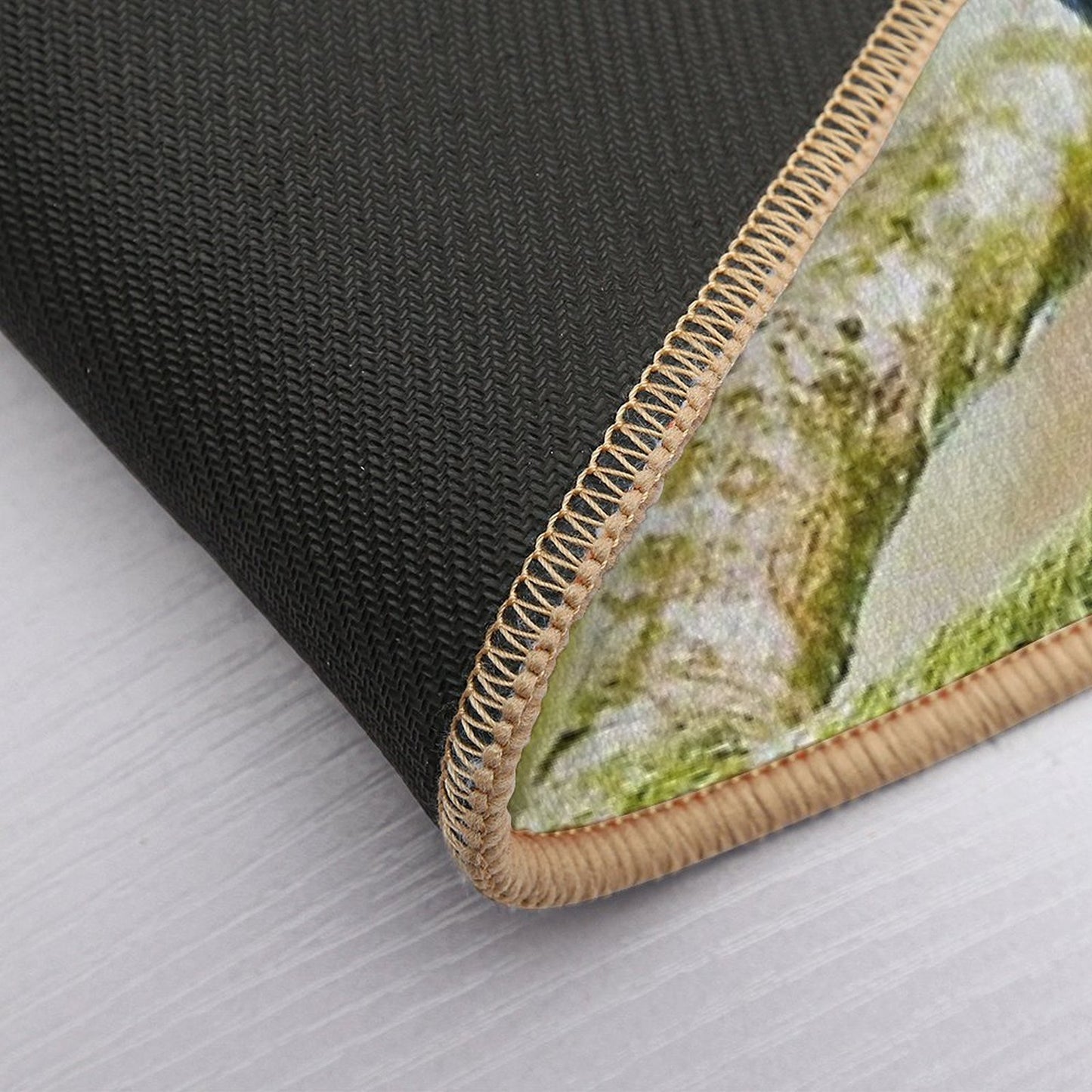 Toucan on A Branch  Long-Lasting Bath Mat