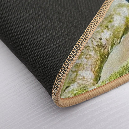 Toucan on A Branch  Long-Lasting Bath Mat