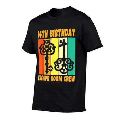 Happy 14 Birthday 14 Year Old Escape Room 14th Birthday  Classic T-Shirt