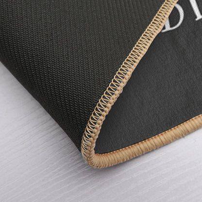 Prose Before Bros - White on Grey - Book Nerd Gift  Eco-Friendly Bath Mat