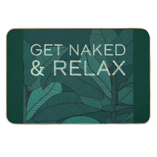 Get Naked & Relax  Rapid-Drying Bath Mat