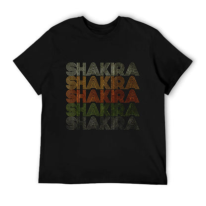 Love Heart Shakira GrungeVintage Style Black Shakira Soft T-Shirt