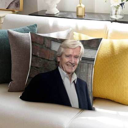 CORRIE LEGENDS KEN BARLOW Soft High-Density Material Throw Pillow