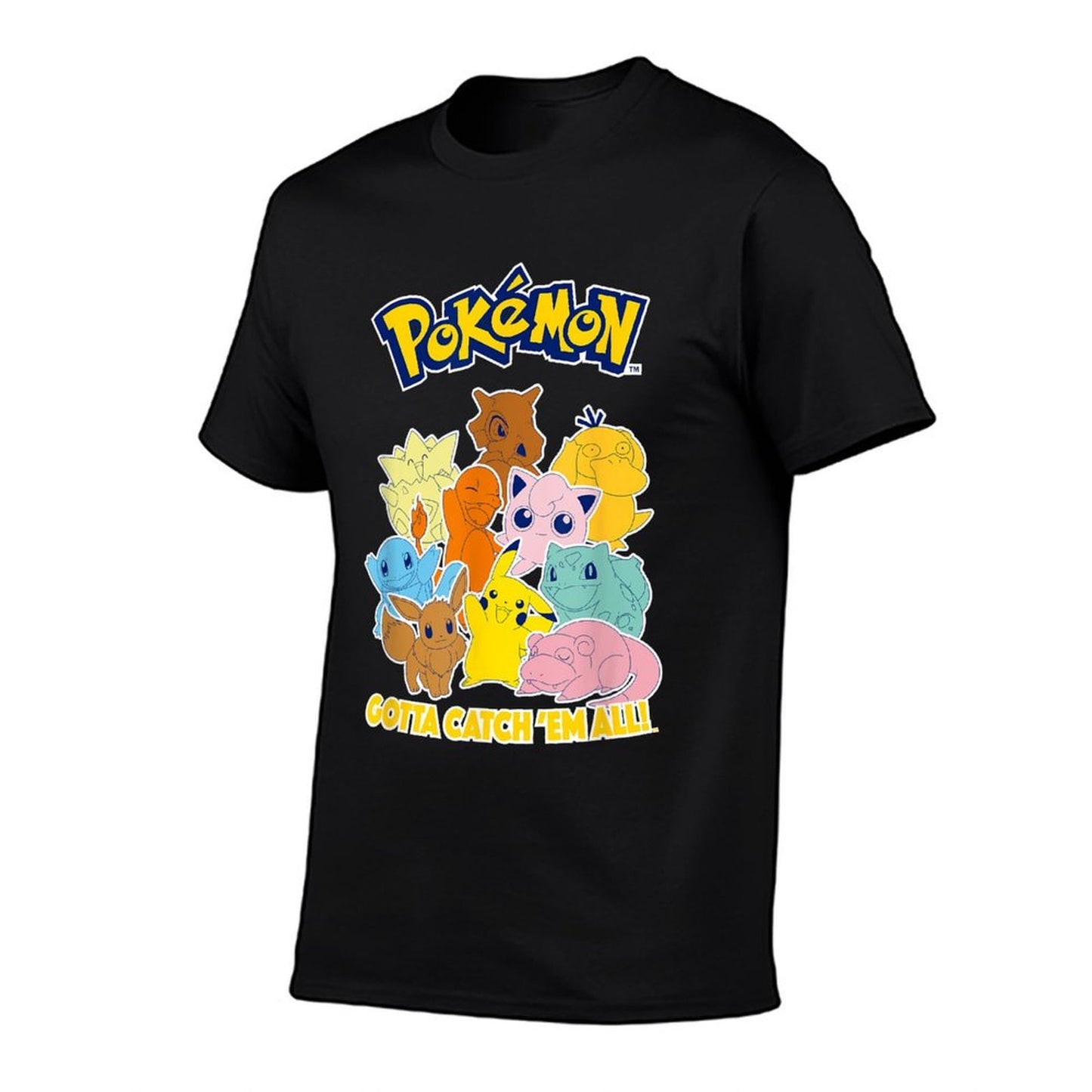 Pokémon Group Shot Gotta Catch 'Em All Cute Poster  Relaxed-fit T-Shirt