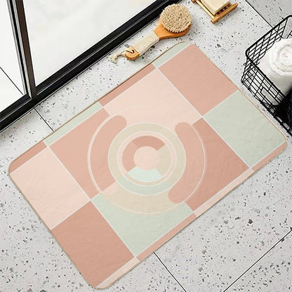 Shapes Neutral  Non-Slip Bath Mat
