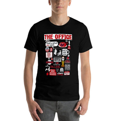 The Office Quote Mash-Up Vintage Funny Comfortable T-Shirt