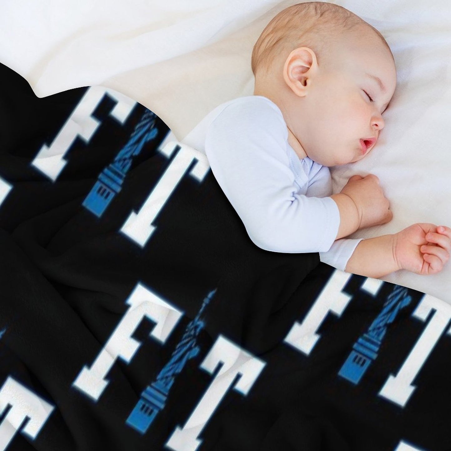 Fashion Institute of Technology New York City Skyline FIT NYC Travel-friendly Throw Blanket