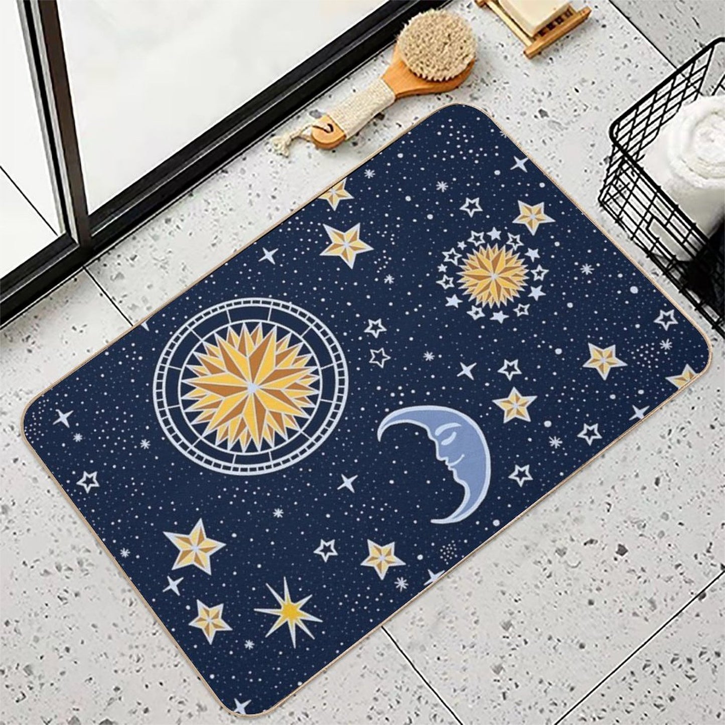 Interstellar  Easy Maintenance Bath Mat