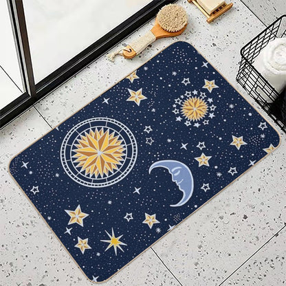 Interstellar  Easy Maintenance Bath Mat