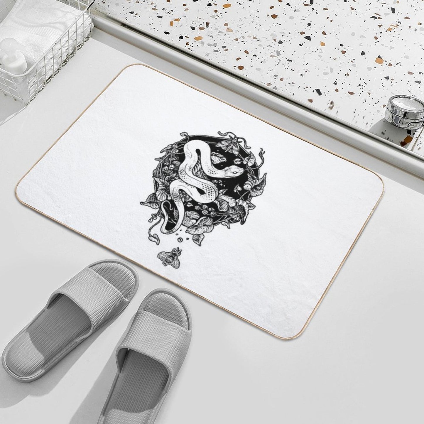 THE END OF THE SUMMER Durable Bath Mat
