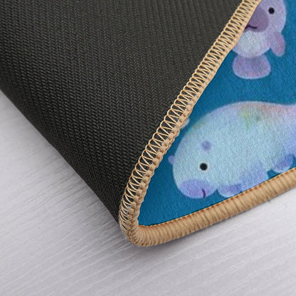 Sea Cow (Sirenians)  Easy Maintenance Bath Mat