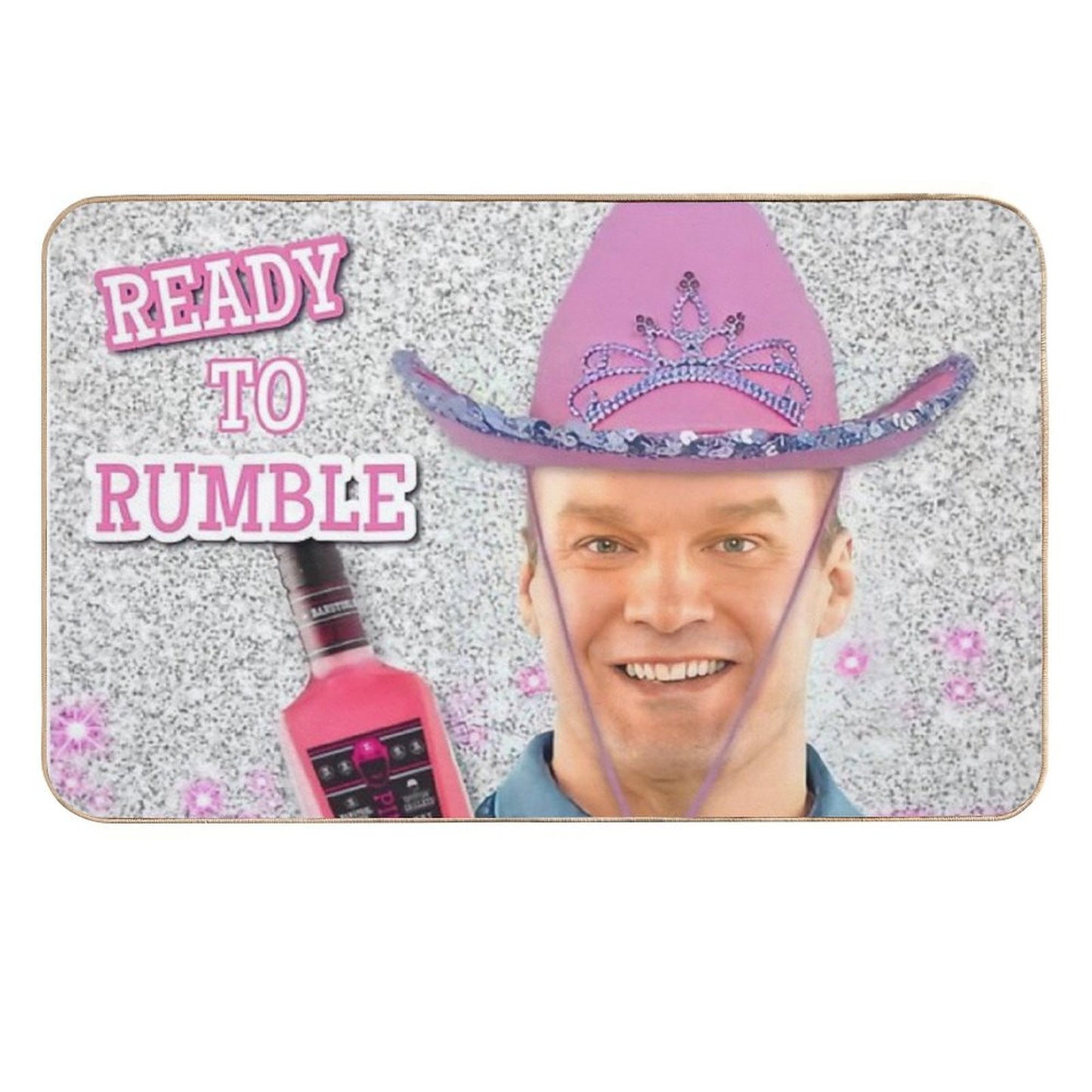 Bob Duncan Party Ready  Anti-Trip Bath Mat