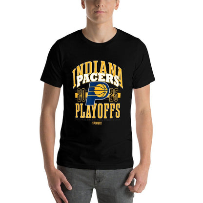 NBA Official Indiana Pacers 2025 Playoffs Showtime  Fade-proof Color T-Shirt