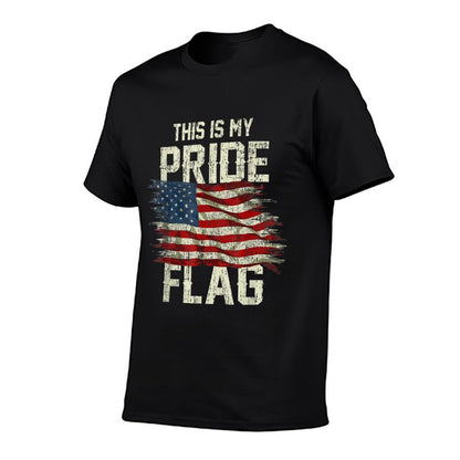 This Is My Pride USA American 4th of July Patriotic  Lightweight T-Shirt