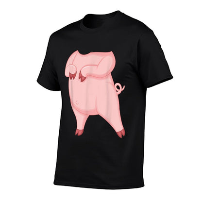 Pig Adult Kids Men Women Pig Costume  High-quality Stitching T-Shirt