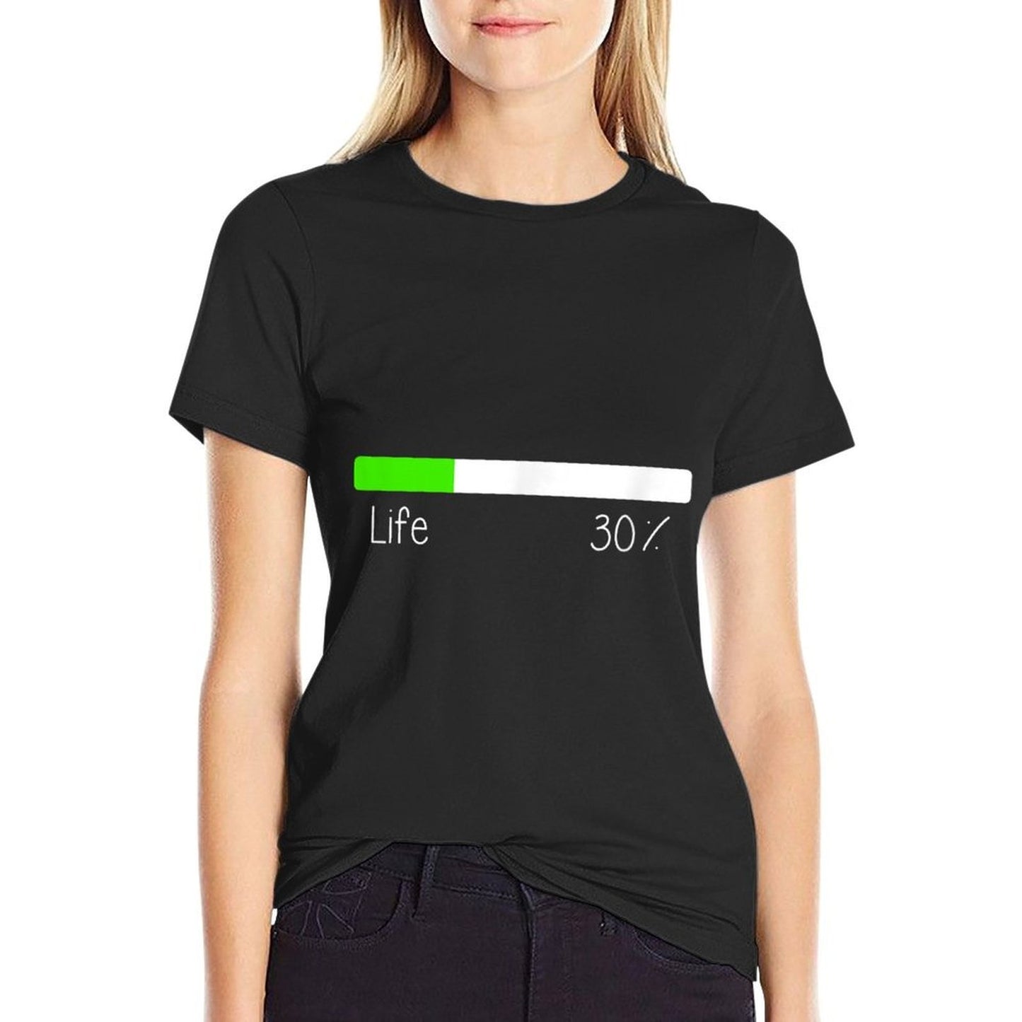 Funny Life 30 Loading 1991  Happy 30th Birthday  Eco-friendly Material T-Shirt