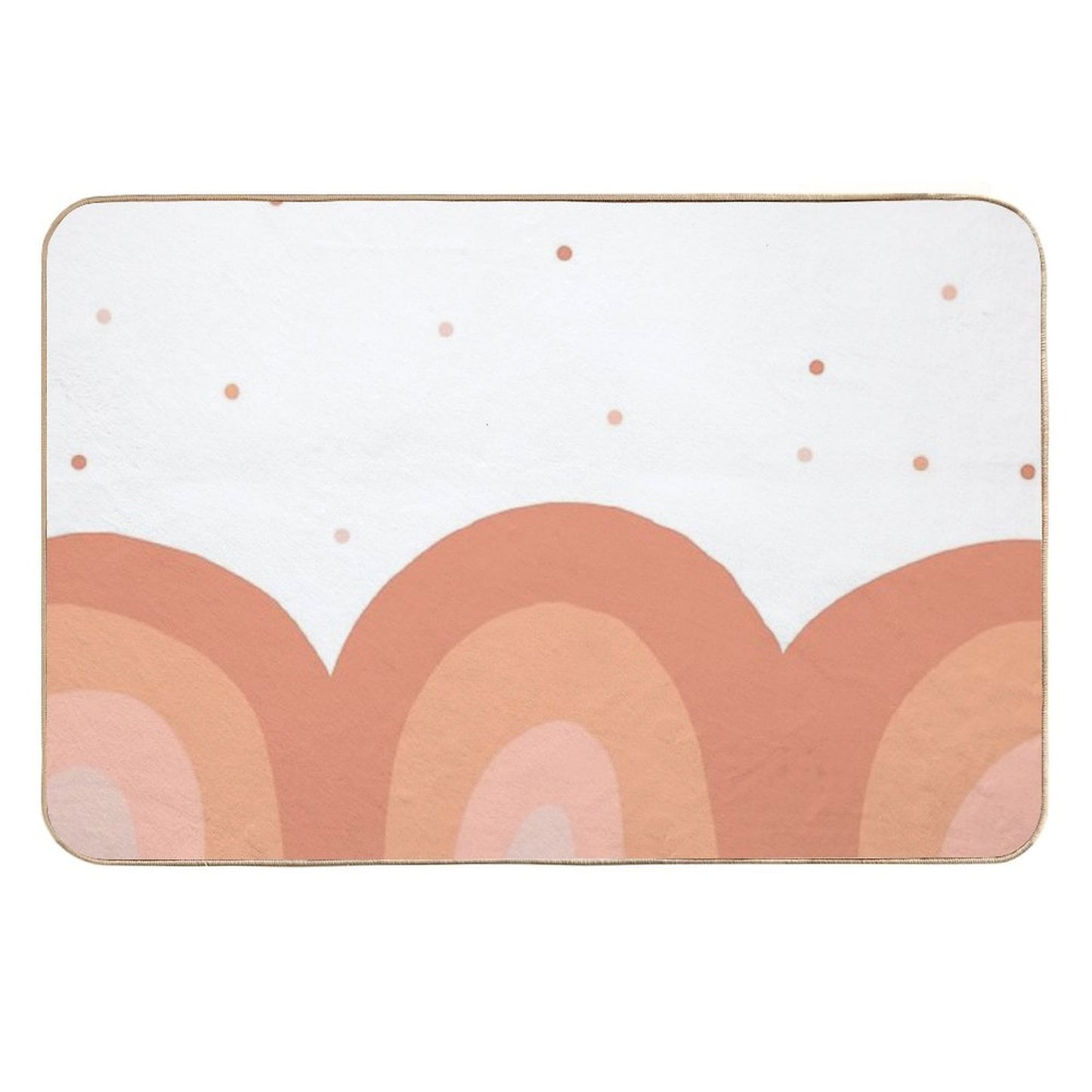 Cute Aesthetic Design  Odorless Bath Mat