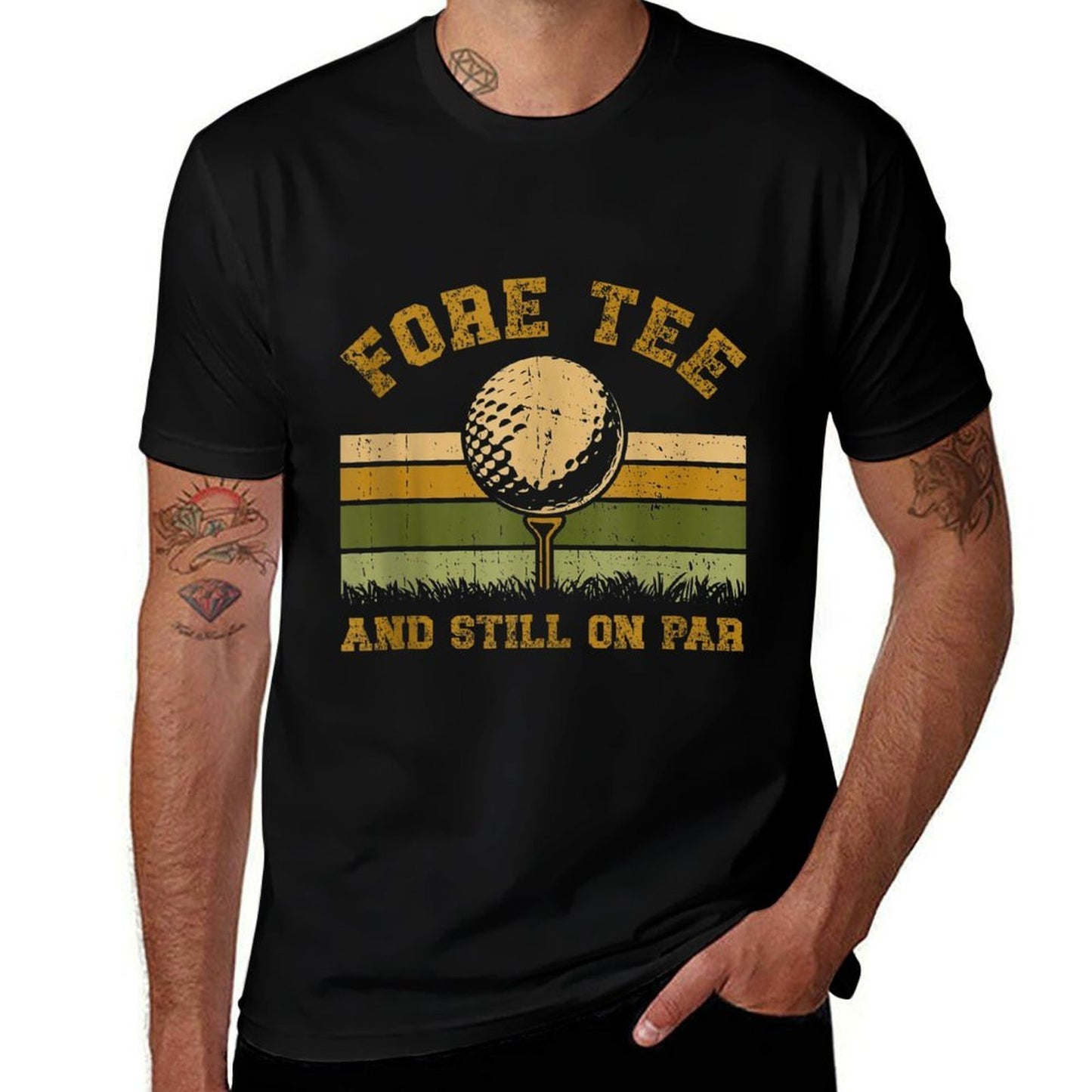 Fore 40th Birthday Golf  Durable T-Shirt