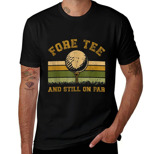 Fore 40th Birthday Golf  Durable T-Shirt