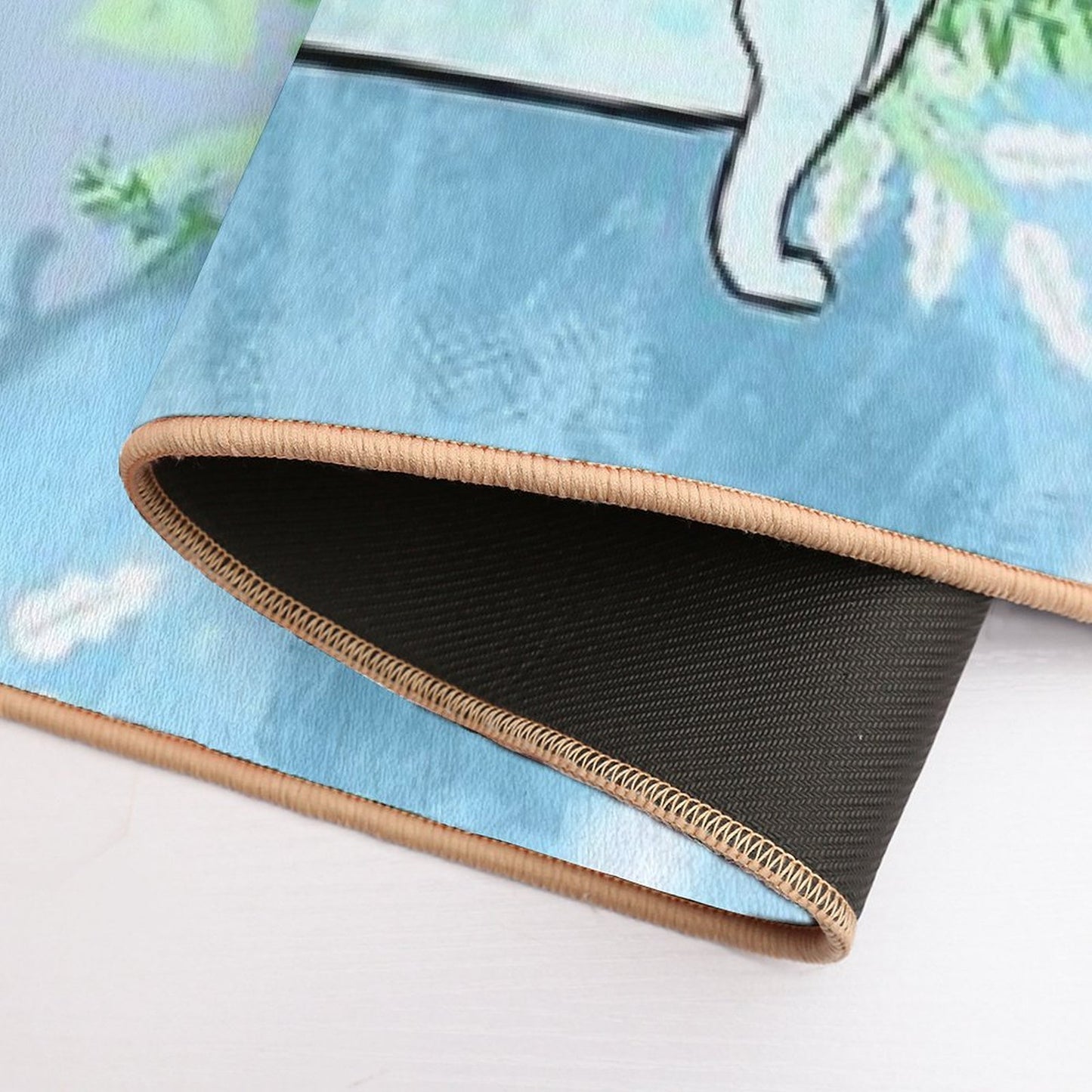 Bath Tub Vibes  Slip-Resistant Bath Mat