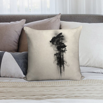 Enchanted Forest Soft Warmth Comfort Throw Pillow