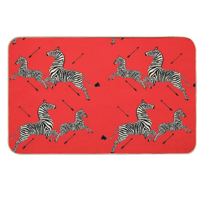 The Tenenbaums Zebra!  Multi-Purpose Bath Mat