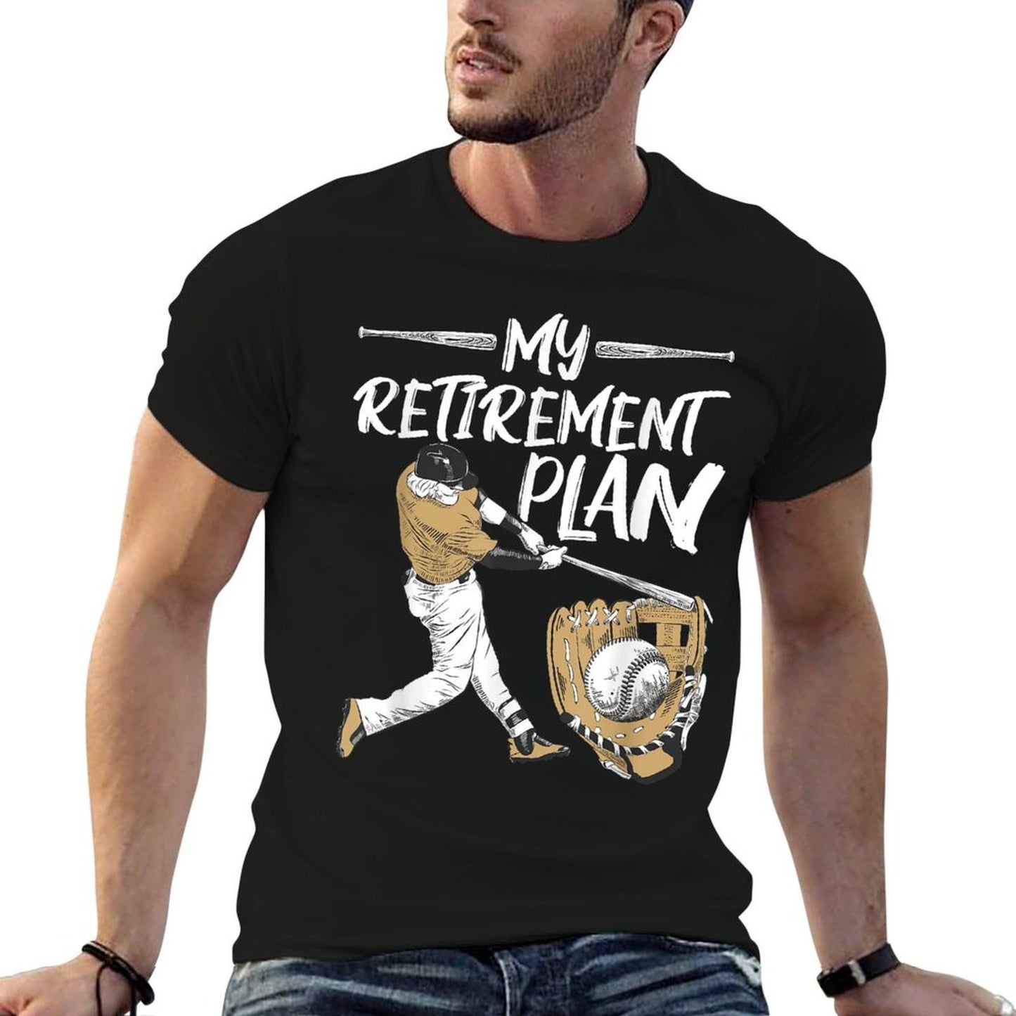 Baseball - Retirement Gifts  Tagless Design T-Shirt