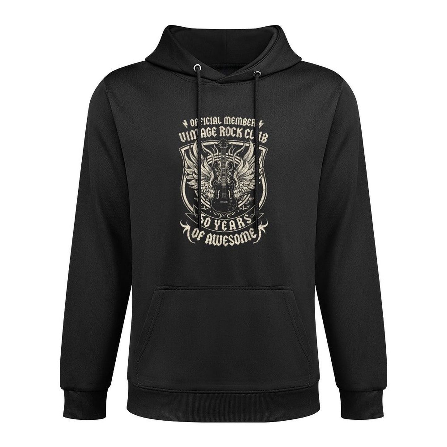Funny 50 Year Old Birthday Rock & Roll Outfit 50th Birthday Customizable Surface Hoodie