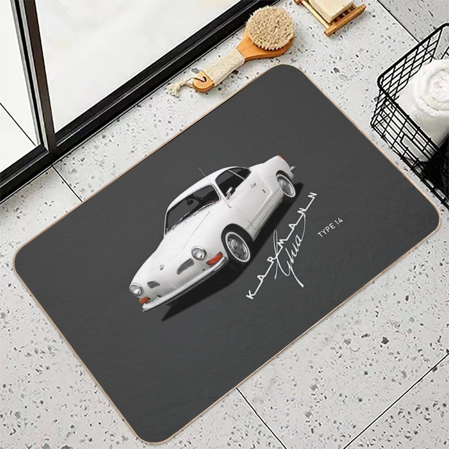 The Karmann Ghia  Long-Lasting Bath Mat