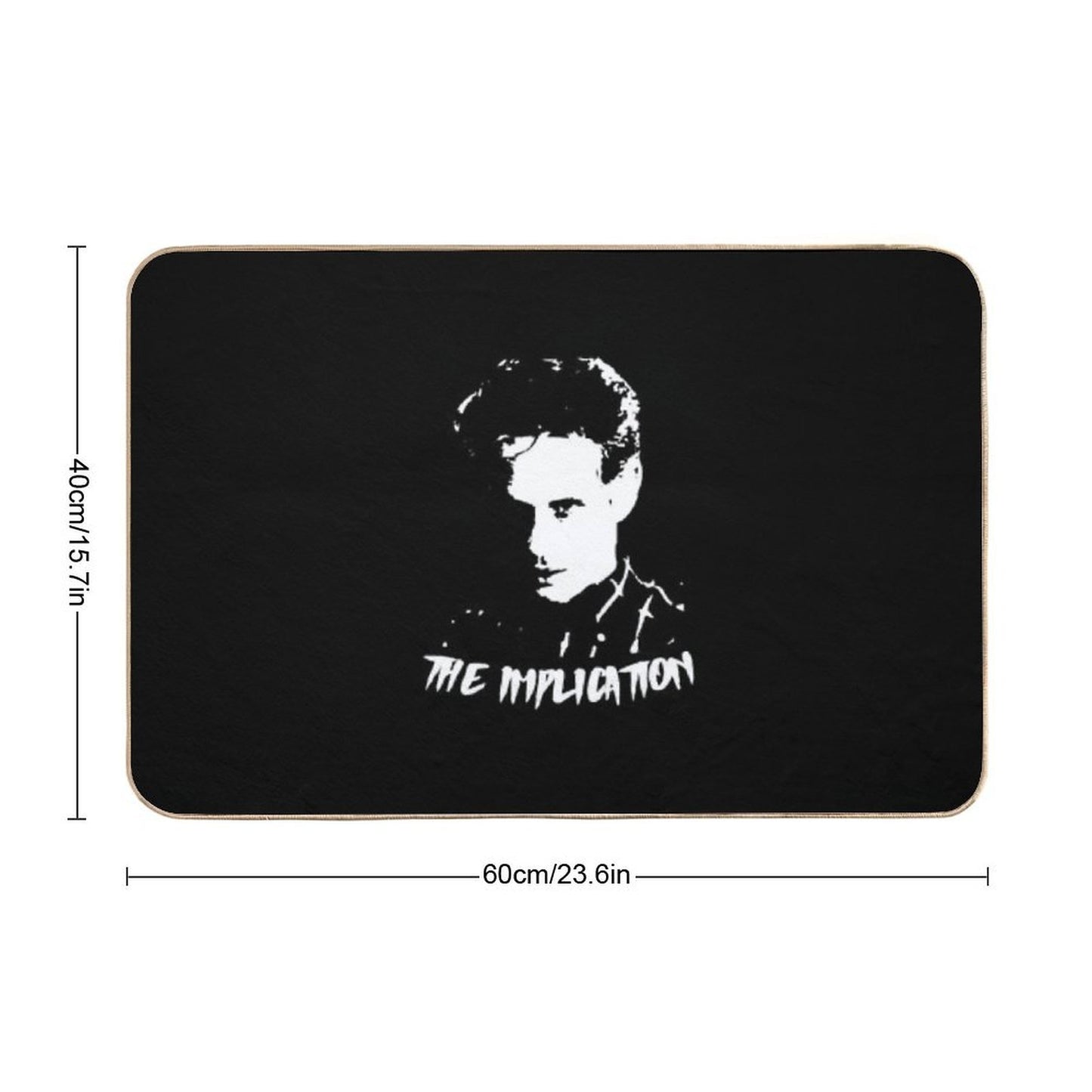 The Implication 2  Non-Slip Bath Mat