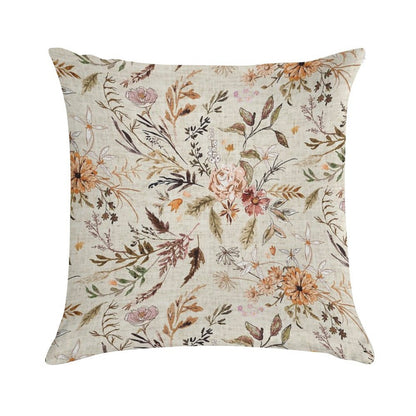 Delilah (autumn) Soft Washable Throw Pillow