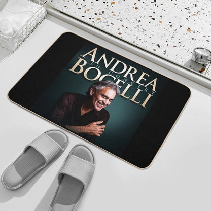 Best Tour Singer Man ANDREA BOCELLI Best Selling  Eco-Friendly Bath Mat