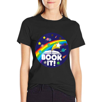 BOOK IT ! Childhood Retro  Lightweight T-Shirt