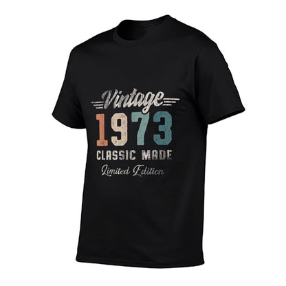 Vintage 1973 52nd Birthday Classic Car  Classic T-Shirt