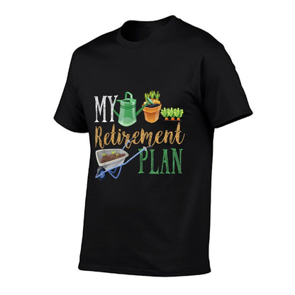 Retirement Plan Gardener Hobby Pensioner Garden Plants Gift  Stretchy T-Shirt
