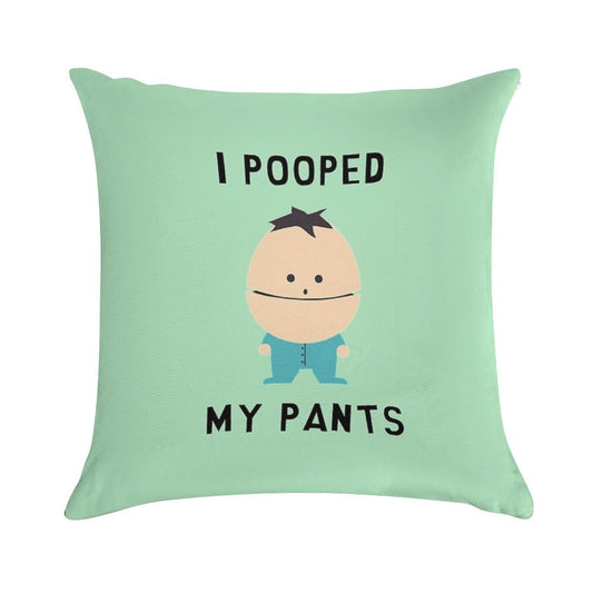 I Pooped My Pants Soft Decorative Cover Throw Pillow