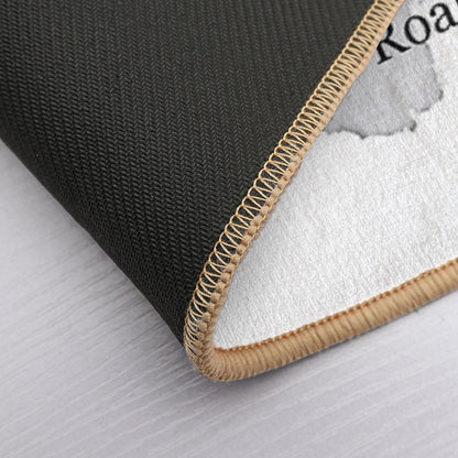 Roald Dahl Quote  A Little Magic  Dirt-Trapping Bath Mat