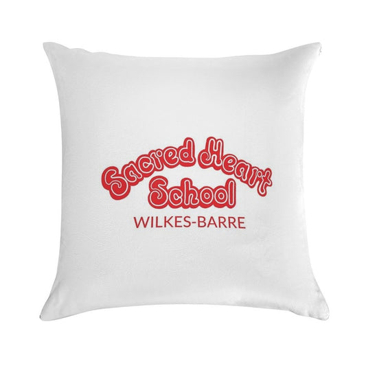 Sacred Heart School, Wilkes-Barre Soft Hidden Zipper Throw Pillow