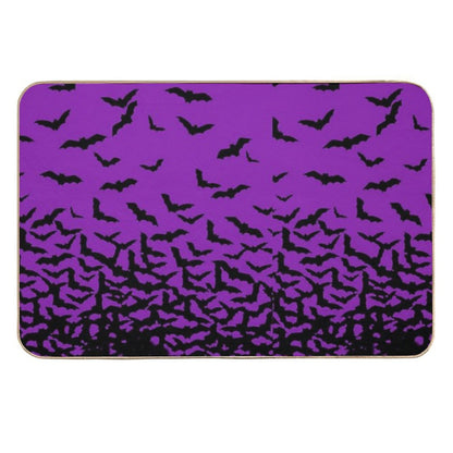 Purple Bats  Pet-Safe Bath Mat